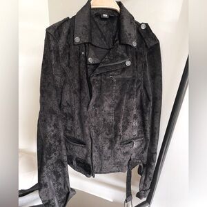 Insight Velvet Moto Jacket